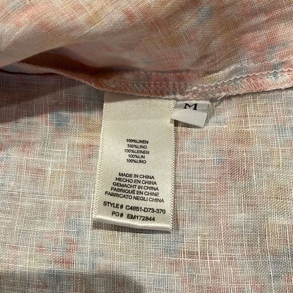 Beautiful breezy Anthropologie Linen Top - Picture 6 of 7